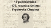 KARTKA Z KALENDARZA - 176. rocznica śmierci Fryderyka Chopina