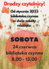 Biblioteka otwarta w sobotę 24 czerwca 2023r.