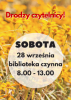 Biblioteka otwarta w sobotę 28 września 2024r. 