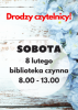 Biblioteka otwarta w sobotę 8 lutego 2025r.