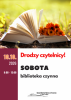 Biblioteka otwarta w sobotę 10 października 2026r.