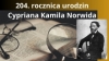 KARTKA Z KALENDARZA - 204. rocznica urodzin Cypriana Kamila Norwida 