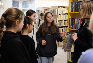 Wizyta uczniów ze Szkoły Podstawowej w Gorzycach