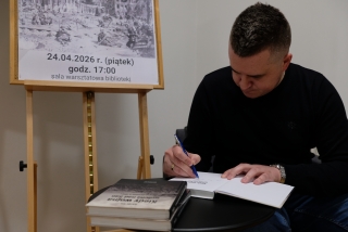 Spotkanie autorskie z Rafałem Gilem - autorem książki „Kiedy wojna wróciła nad San. Bitwa o Jarosław 1915” 
