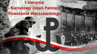 KARTKA Z KALENDARZA - 1 sierpnia Narodowy Dzień Pamięci Powstania Warszawskiego