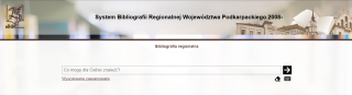 Bibliografia Regionalna Województwa Podkarpackiego