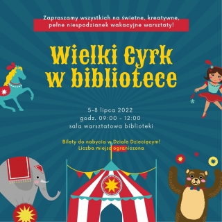 Wakacje z Działem Dziecięcym biblioteki