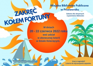 Koło fortuny! Przyjdź i zagraj w Dziale Dziecięcym biblioteki