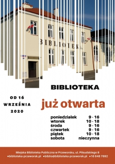 Biblioteka już otwarta!