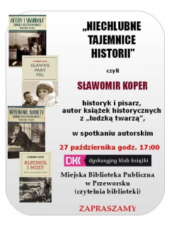 „Niechlubne Tajemnice Historii” - echa spotkania