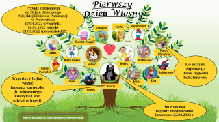 PIERWSZY DZIEŃ WIOSNY Z PRZEWORSKĄ BIBLIOTEKĄ 