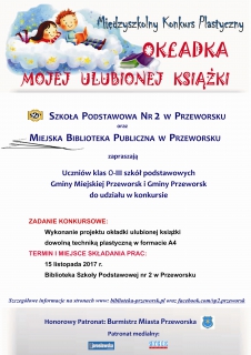 Konkurs plastyczny „Okładka mojej ulubionej książki”