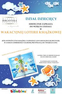Zapraszamy do udziału w wakacyjnej loterii książkowej